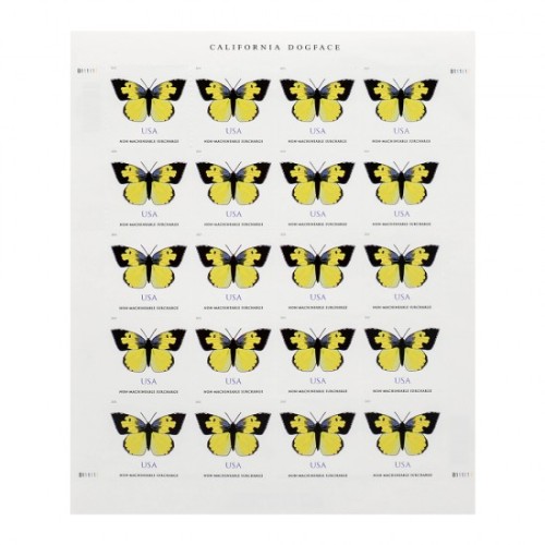 2019 US California Dogface Forever Stamps