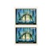 2020 US Grand Island Ice Caves Express Mail Pane of Four Stamps